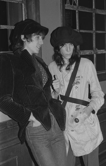 Patti Smith and Ivan Karl © Gary Green