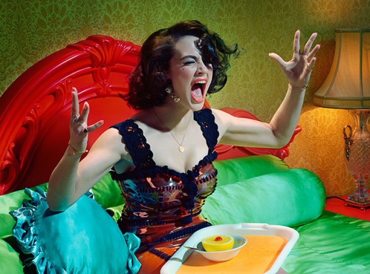 ACTRESS #6 © MILES ALDRIDGE – COURTESY THE AGENTS CLUB