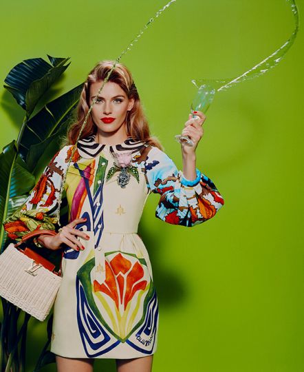 ELLE USA, Feb. 20 © MILES ALDRIDGE – COURTESY THE AGENTS CLUB