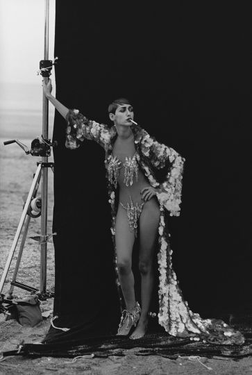 Giselle, Vogue France Deauville, Frankreich 1990 © Peter Lindbergh Estate / courtesy Schirmer/Mosel