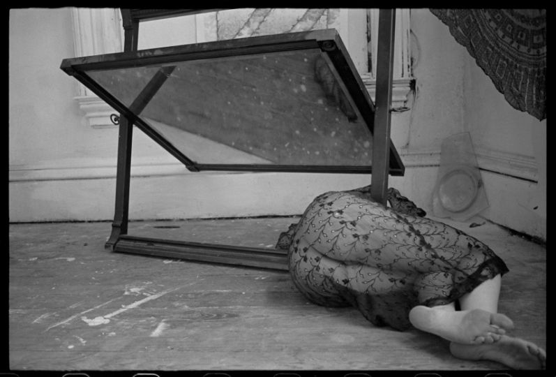 Francesca Woodman. Providence, Rhode Island. 1976. Archival pigment print. Edition of 10. Courtesy: Danziger Gallery, NY