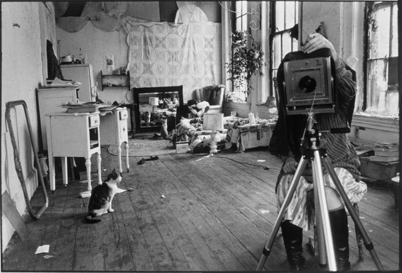 Francesca Woodman. Providence, Rhode Island. 1976. Archival pigment print. Edition of 10. Courtesy: Danziger Gallery, NY