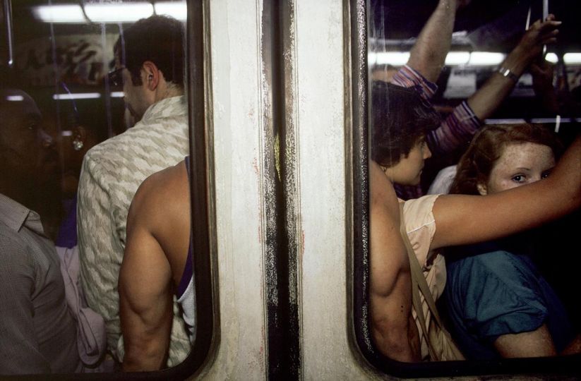 Subway 1980 © Bruce Davidson - Courtesy Howard Greenberg Gallery Image licenced to Parker Stephenson Howard Greenberg Gallery by Parker Stephenson Usage : - 3000 X 3000 pixels (Letter Size, A4) © Bruce Davidson / Magnum Photos