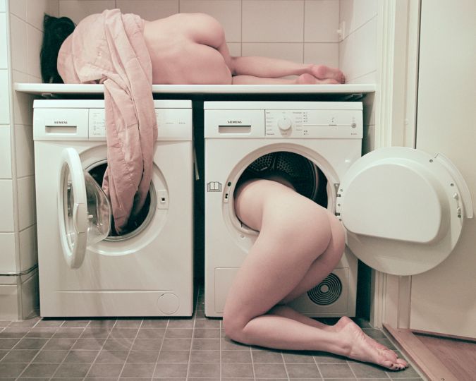 Laundry Time © AdeY - Courtesy The Little Black Gallery