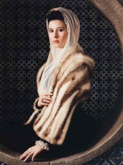 Lot 416 : OLAF, Erwin (Dutch 1959). La Dama del Armiño [The Lady in Ermine], 2008.