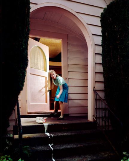 The Spilt Milk, 2008 From the Series: Sparrow Lane © Holly Andres, Courtesy Robert Mann Gallery