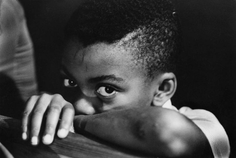 Chester Higgins (b. 1946) Church kid, Tuskegee, Alabama, 1969 - Courtesy Bruce Silverstein Gallery