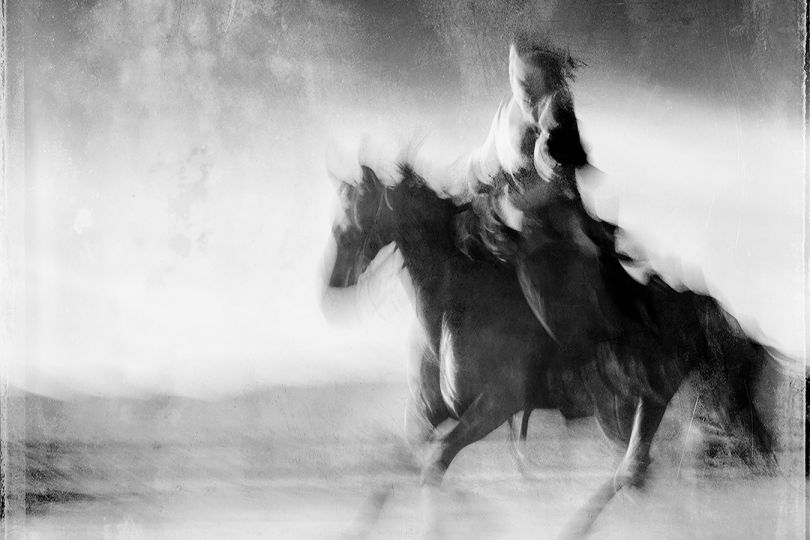 Horse on the Beach #4 © Jim McKinniss