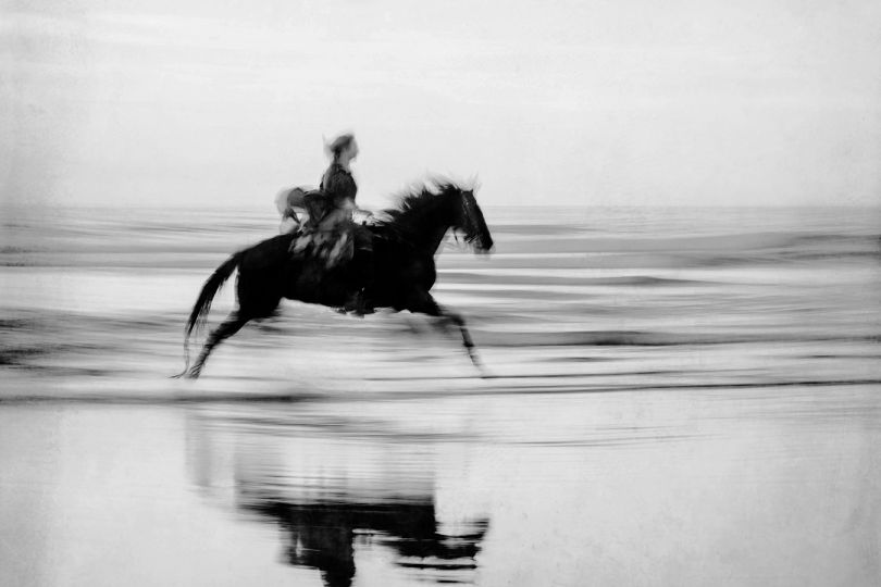 Horse on the Beach #7 © Jim McKinniss