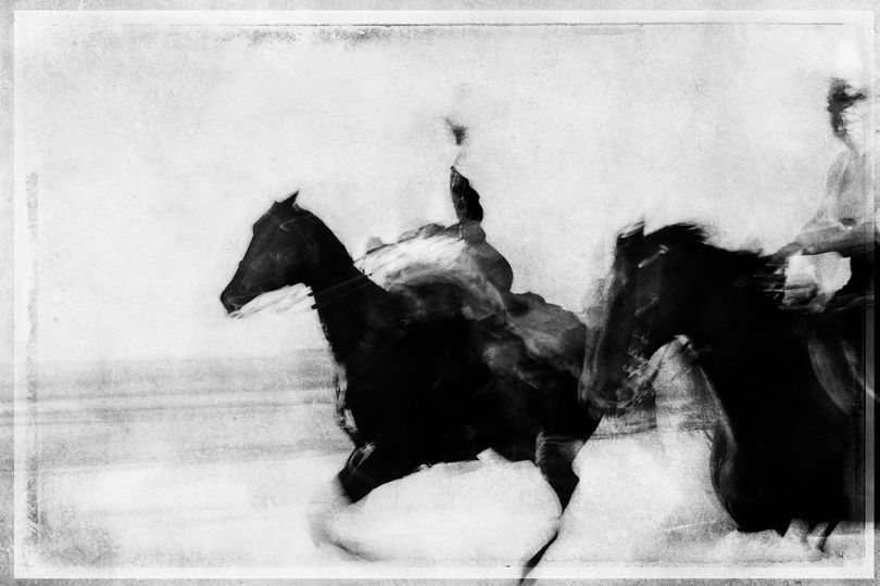 Horses on the Beach #12 © Jim McKinniss