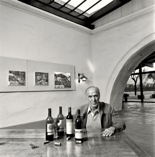 Robert Mondavi © Tom Zimberoff