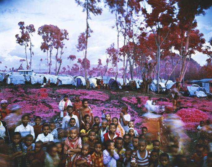 Lost Fun Zone, eastern Democratic Republic of Congo, 2012, Infra series ©Richard Mosse, Courtesy of the artist and carlier | gebauer, Berlin/Madrid 