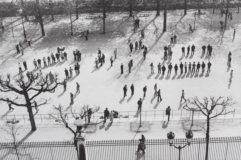 Jardin des Tuileries, 1974 Collection du musée Carnavalet – Histoire de Paris © Fondation Henri Cartier-Bresson/Magnum Photos