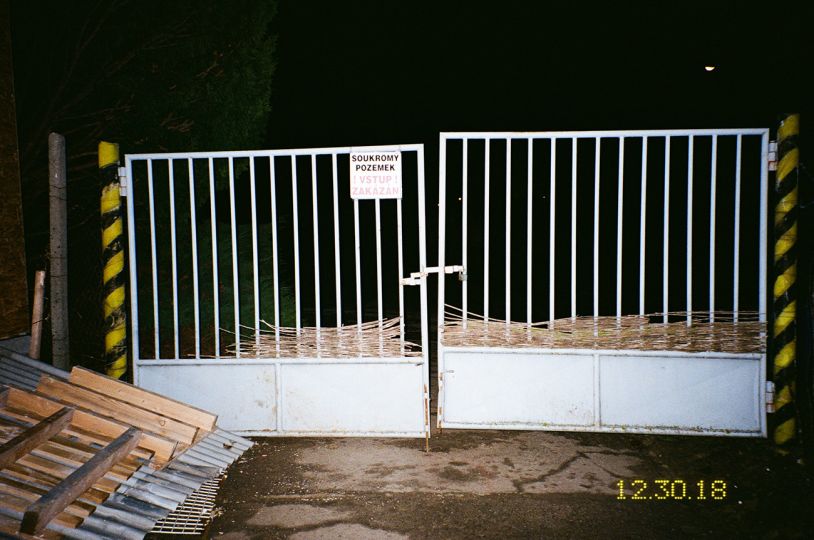 Marie Tomanova - Gate at Home, 2018 - copyright and courtesy Marie Tomanova