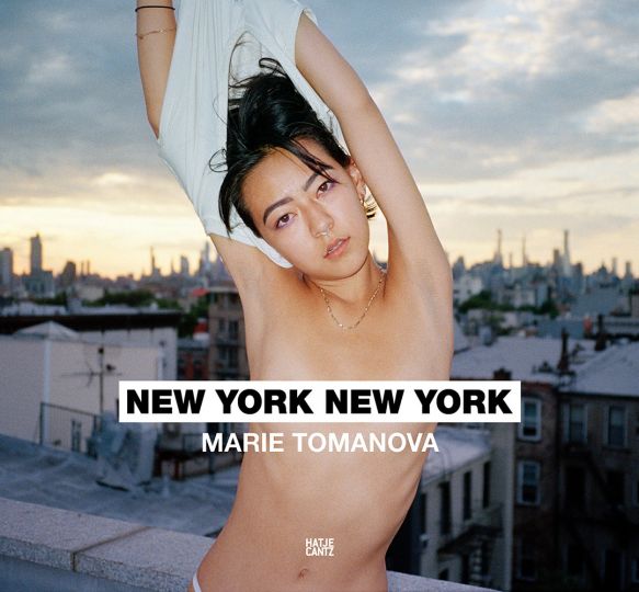 Marie Tomanova - cover of her new book New York New York - Hatje Cantz
