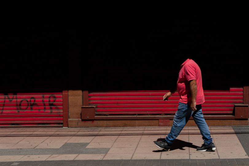 El rostro de la ciudad © Ruber Osoria