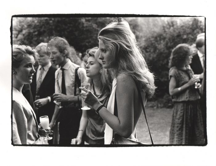 Lucy Ernst-Gornall and Minette l'Estrange, Drinks party for Henrietta Tatham. Ryecroft St. london SW6. 2 July 1986, from 