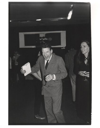 Lucian Freud at Lord Antony Lambton's book party. London 19/9/83, from 