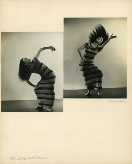 Barbara MORGAN (American, 1900-1992) Satyric Festival - Martha Graham Diptych, 1940 - Courtesy Deborah Bell Photographs