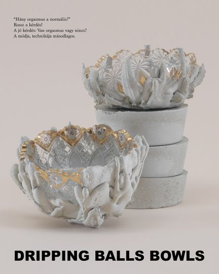 KINKY CONCRETE Dripping Bowls 2018 © Júlia Standovár
