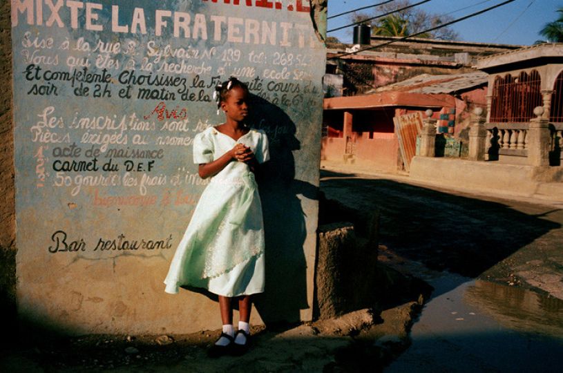 One year after the democratic elections of January, 2006, when Preval becomes President, not much change in Haiti, the poorest country in the world. Port de Paix, Haiti, April, 2007. © Jane Evelyn Atwood
