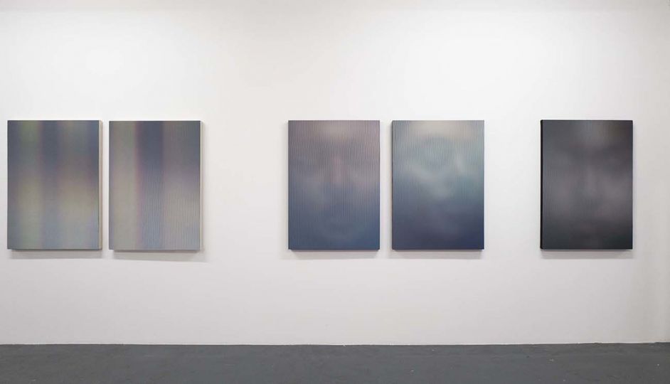 Adrien Couvrat Vue d'atelier, 2021 - Courtesy Galerie Maubert