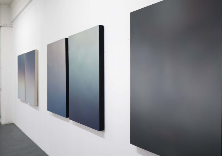 Adrien Couvrat Vue d'atelier, 2021 - Courtesy Galerie Maubert