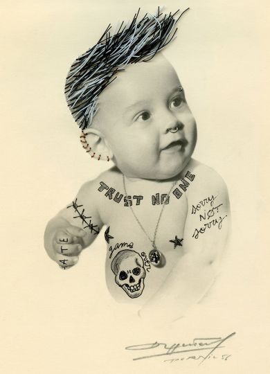 Baby Punk © Sylvain Granjon - Courtesy the Artist