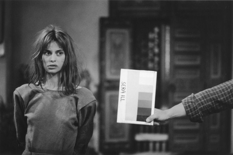 NASTASSJA KINSKI SUR LE TOURNAGE DE HAREM MISE EN SCÈNE PAR ARTHUR JOFFÉ, 1984 © GEORGES PIERRE - COURTESY GALERIE DE L'INSTANT PARIS