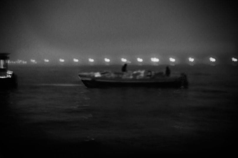 Venice at Night - Foggy Morning Delivery #2 © Jim McKinniss