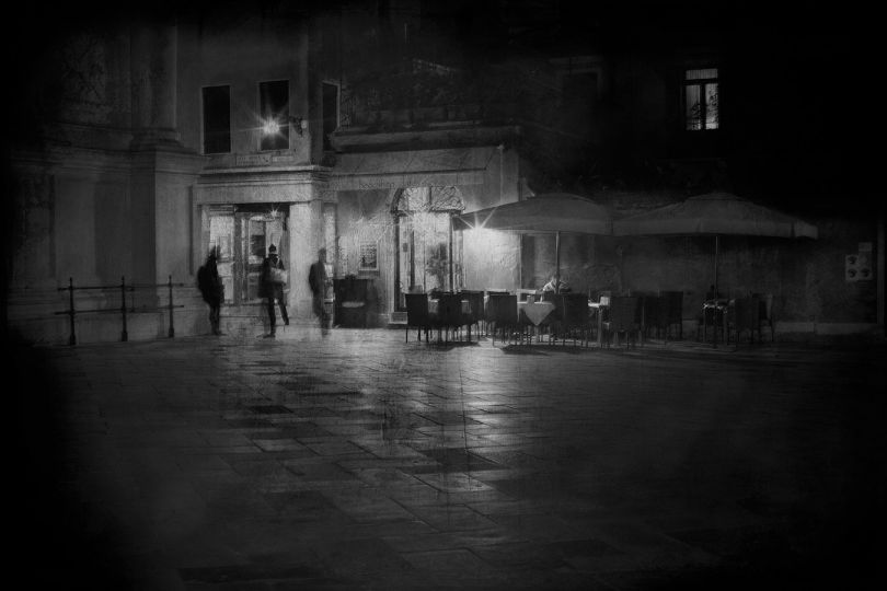 Venice at Night - Restaurant at San Barnaba © Jim McKinniss