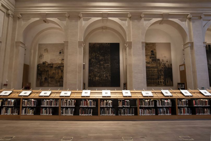 Schokoladenfabrik, Hans Finsler, at San Giorgio in Poggiale, Fondazione Cassa di Risparmio in Bologna, Genus Bononiae, courtesy Foto / Industria