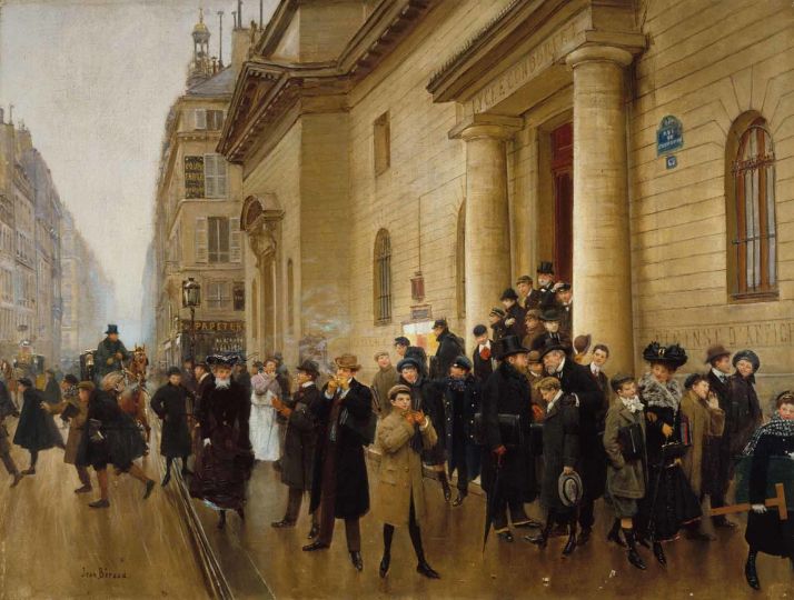 Jean Béraud, La sortie du lycée Condorcet, vers 1903 CCØ Paris Musées / Musée Carnavalet - Histoire de Paris