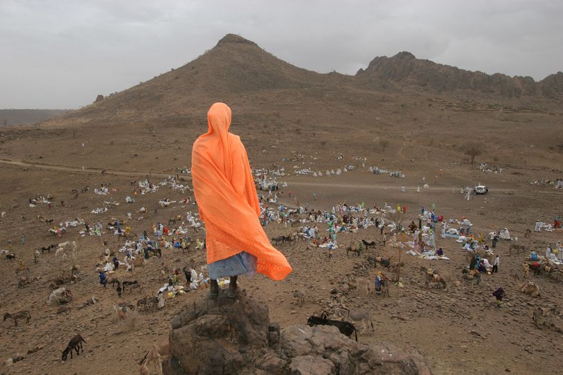 Boris Heger, Food distribution site, Abata, Sudan, 2006 © ICRC
