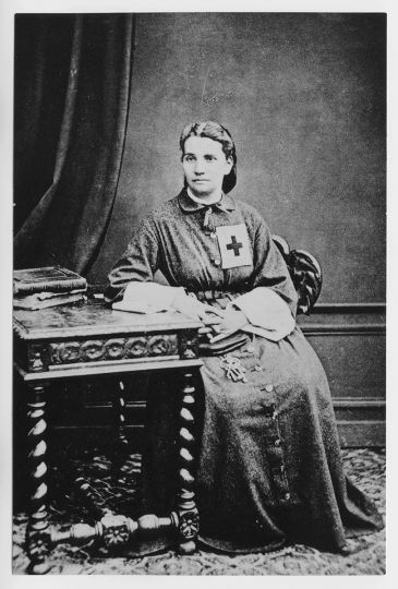Frédéric Boissonnas, Coralie Cahen, ambulance worker and the first woman from the French Red Cross to receive the Legion of Honour, 1870, Courtesy of ICRC/Ville de Genève
