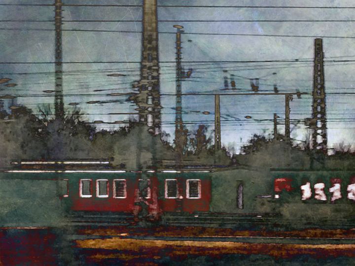 Train Landscape © Guillaume Hebert 

