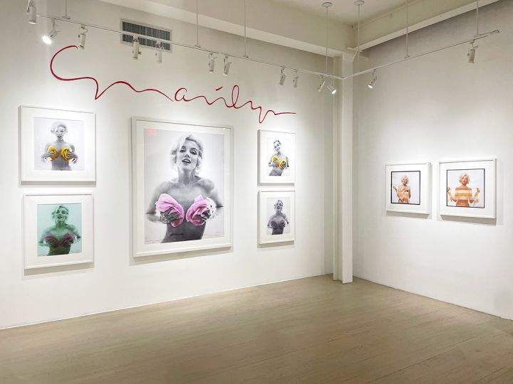 Staley-Wise Gallery : Bert Stern : Marilyn Monroe, The Last Sitting 1962 – Installation view © and Courtesy Staley-Wise Gallery