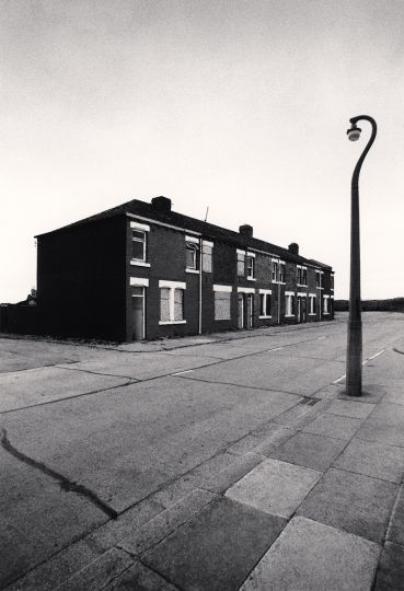 Remaining Six Houses, Leigh, Lancashire, England, 1984 Toned Silver Print © Michael Kenna, Courtesy Robert Mann Gallery