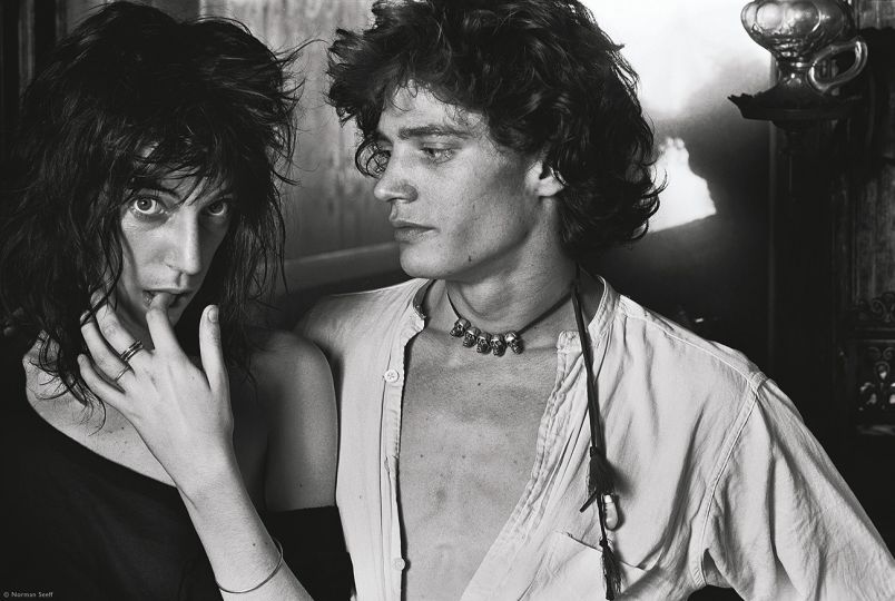 Norman Seeff, Patti Smith and Robert Mapplethorpe IV,
New York City, 1969.
Photo Courtesy Norman Seeff.
