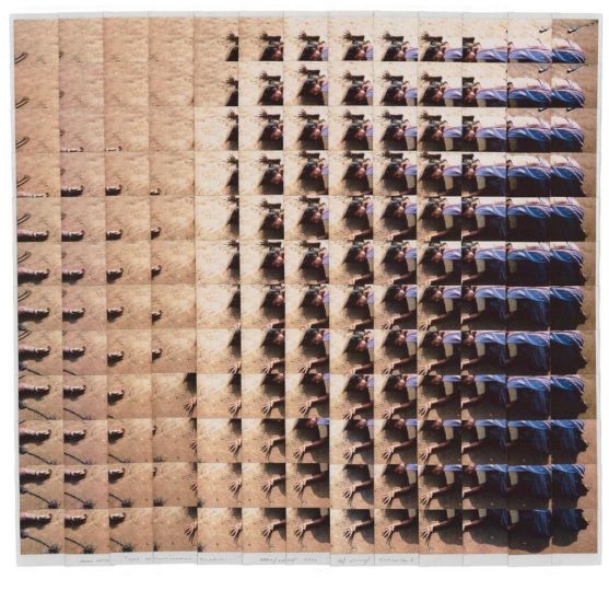 Tsunami dell¹Oceano Indiano multiplo Galimberti © 2021 Maurizio Galimberti; Polaroid matrix and multiple from Indian Ocean Tsunami, photo by Arko Datta