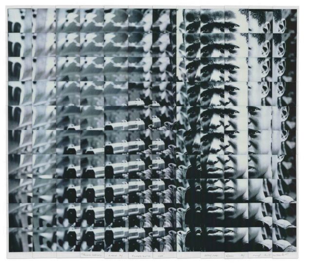 Blood Diamond multiplo Galimberti © 2021 Maurizio Galimberti; Polaroid matrix and multiple from Blood Diamond, directed by Edward Zwick