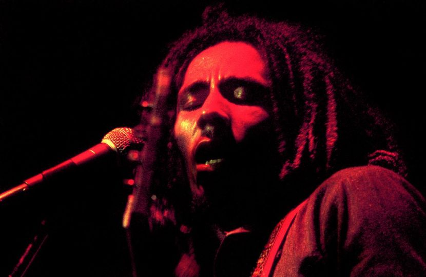 Bob Marley – Miami, 1979
By James Fortune
 ©2022 Rock and Roll Gallery.com. All rights reserved
