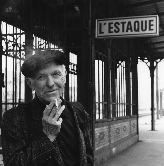 Robert Doisneau à Marseille 24 février 1990 © Serge Assier 