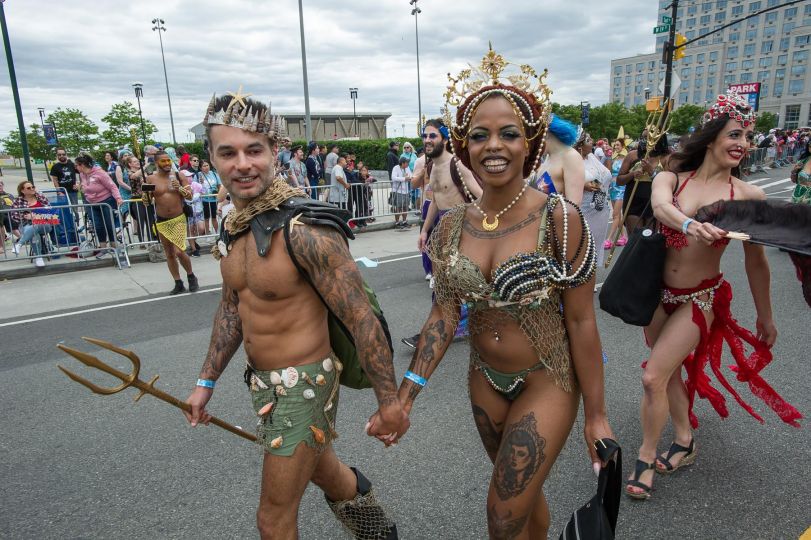 The 37th Mermaid Parade © Burroughs Lamar
