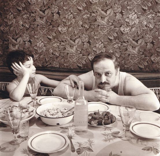 Rita Ostrovska, My husband Alik with our son Sasha, Bila Tserkva, Ukraine, 1988 © Rita Ostrovska