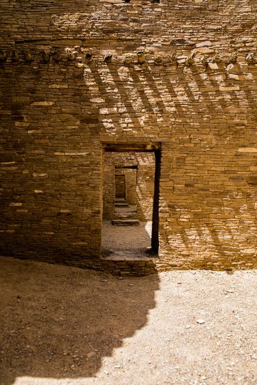 Vanishing West. Chaco Canyon Doorways © Erwin More