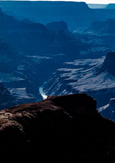Vanishing West. Navajo overlook Grand Canyon © Erwin More
