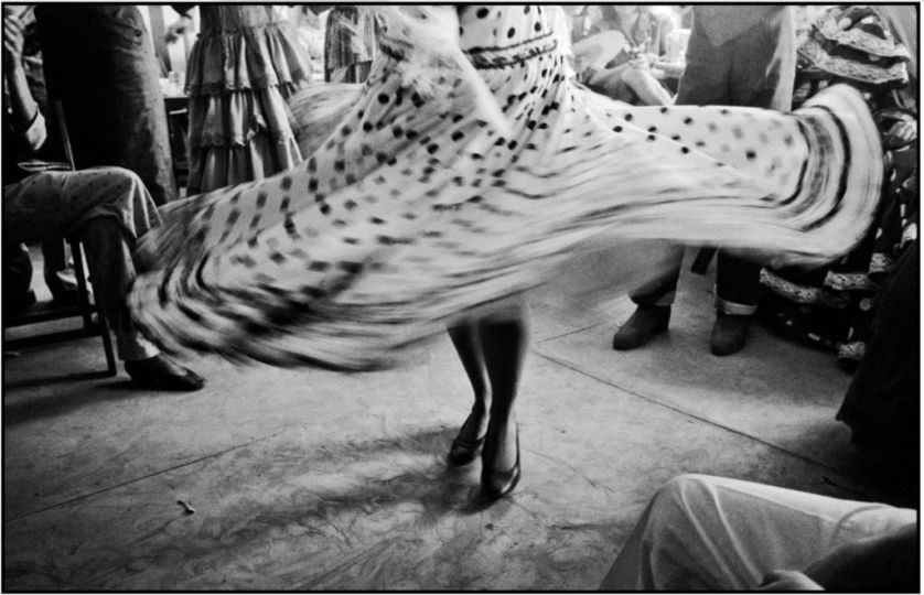 Inge Morath, Dancer´s skirt in Sevilla, 1987, copyright Inge Morath, Magnum Photos - Courtesy Chaussee 36