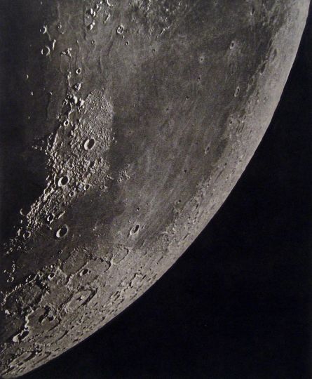 l'Atlas photographique de la Lune vers 1894-1909 © Loewy & Puiseux - Courtesy galerie Françoise Paviot