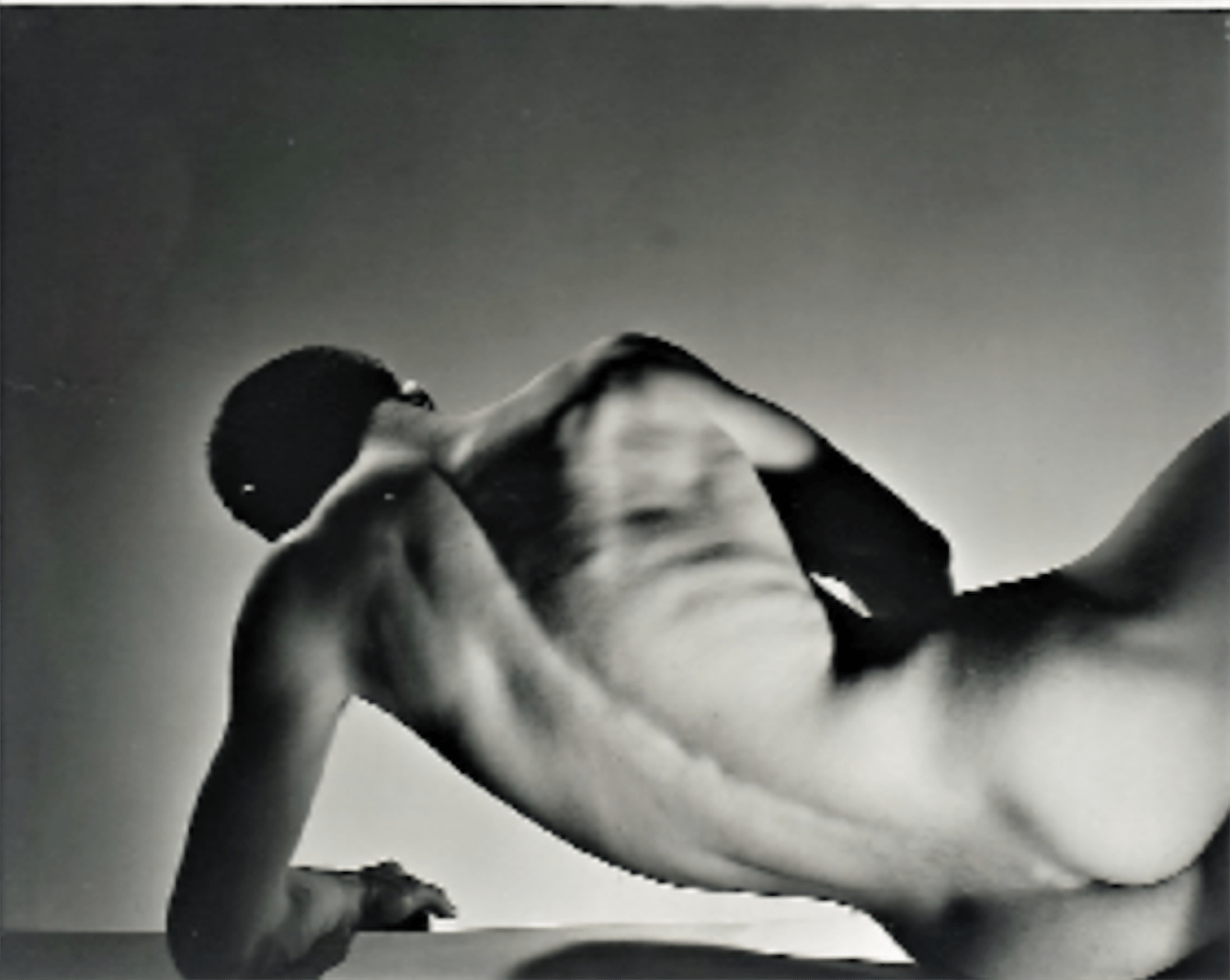 Ted  Starkowski (Back, Lying down)1954 © George Platt
Lynes
